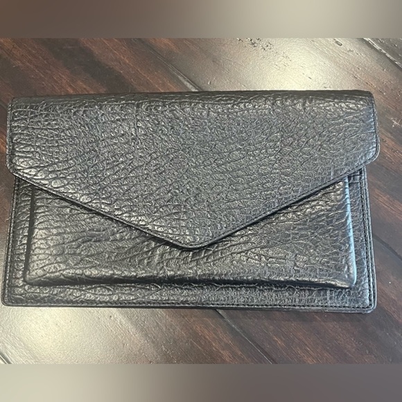 Banana Republic leather clutch handbag - Picture 2 of 8